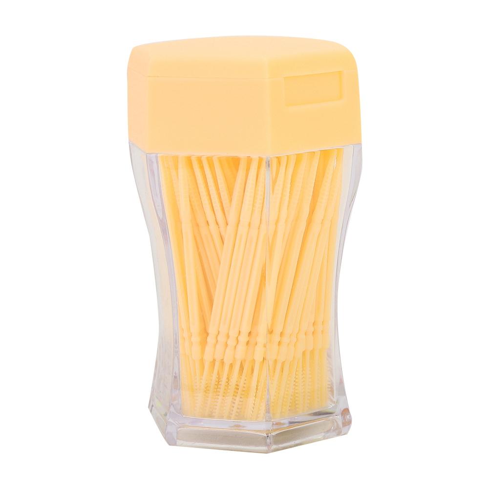 200pcs Double Head Toothpick Household Cleaning Tartar Removal Toothpick