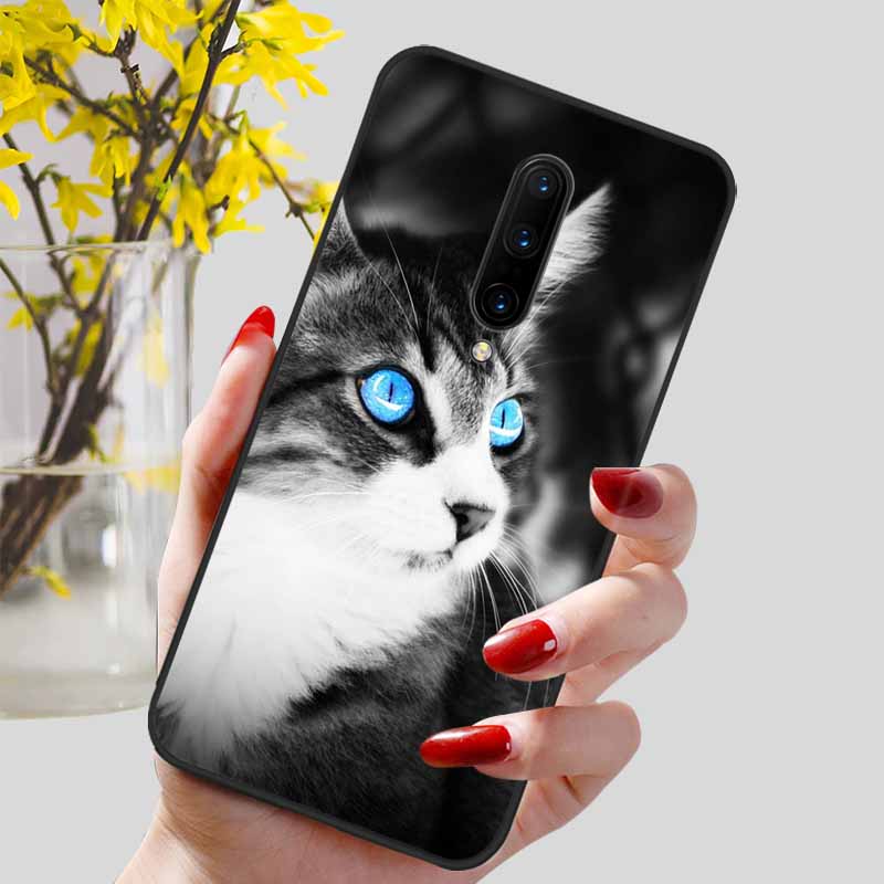 Phone Cover For Oneplus 7 Pro Case Lovely Printed TPU Silicon Soft Capa On for One Plus 7 7T Pro Oneplus7 7Pro Protection Covers