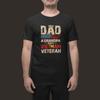 Vietnam Veteran T-Shirt Herren Damen Tees Top Stolzes Militärgeschenk Grafik-Tee Armee-Veteran USA Unisex Top