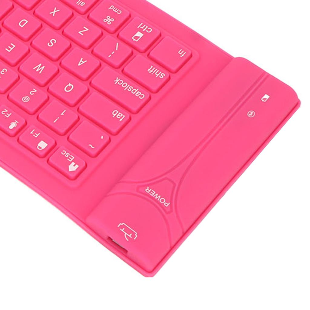 Clavier en Silicone Pliable 108 Touches Étanche Conception Entièrement Scellée Clavier Pliable pour la Frappe