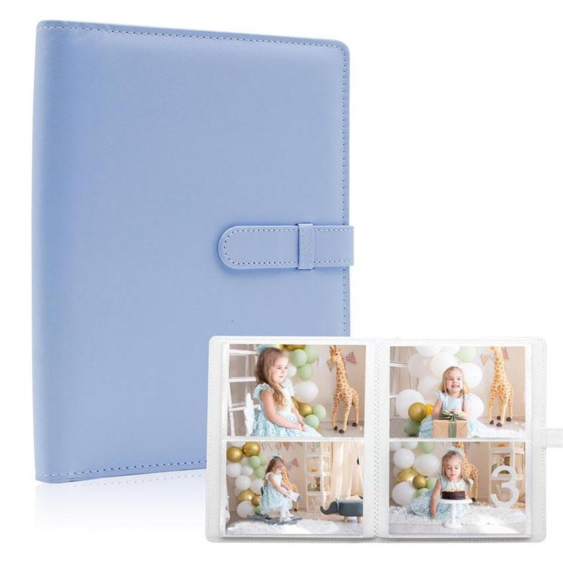 6x4 Photo Album – 152 Pockets Vegan Leather Cover Memory Album Book, Suitable for Family Wedding Boys Girls and Babies Storage