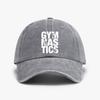 Funny Gymnastics sportsUnisex Hat Printing Graphic Vintage Soft Top Denim Baseball Cap Summer Unisex Women Golf Gymnast Rhythmic Hats