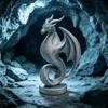 Abstrakcyjna Figurka Smoka Minimalistyczna Statua Smoka Drukowana 3D Miniaturowa Dekoracja Fantasy Dekoracja Ornament na Biurko Dekoracja Domowego Biura Prezent