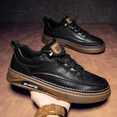 FashionLeather Casual Shoes for Men Shoes Outdoor Design Sneakers Man Comfortable Leather Shoes Men Oxfords Hot Sale Men Moccasins
