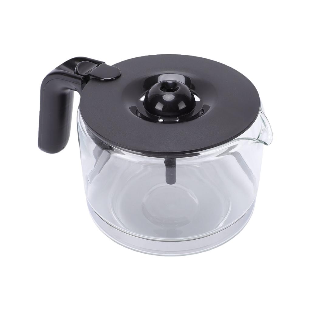 Caraffa di Ricambio per Caffettiera 10 Tazze 1.5L per Macchina da Caffè Vetro Antiesplosione