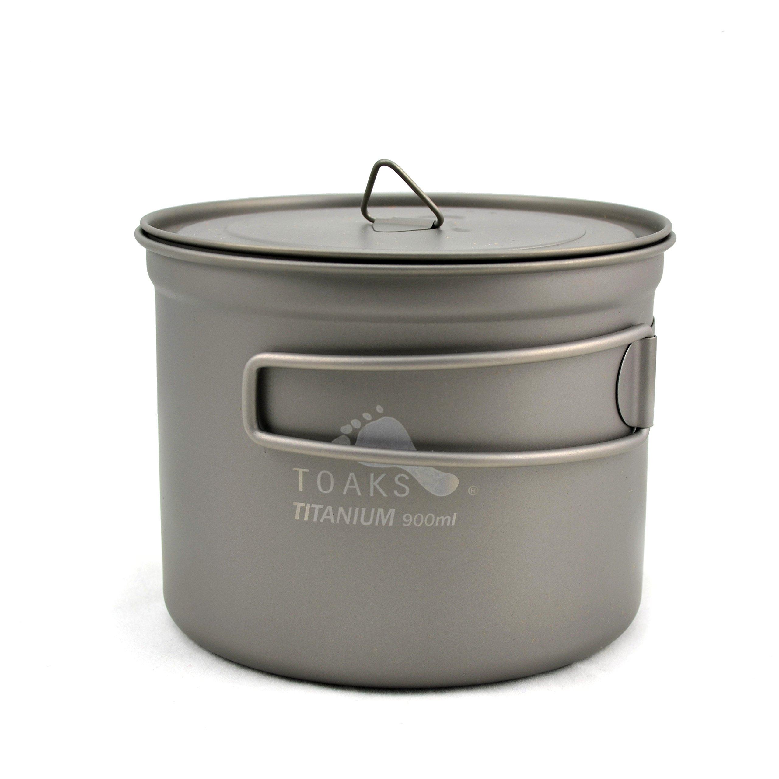 

TOAKS Titanium 900ml Pot with 115mm Diameter by TOAKS