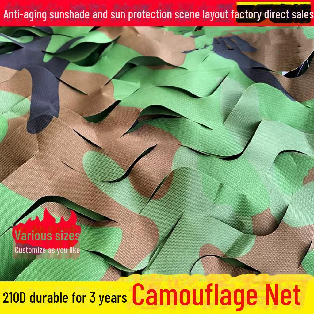 Tarnnetz & Begrünungsnetz für Luftaufnahmen & Außendekoration