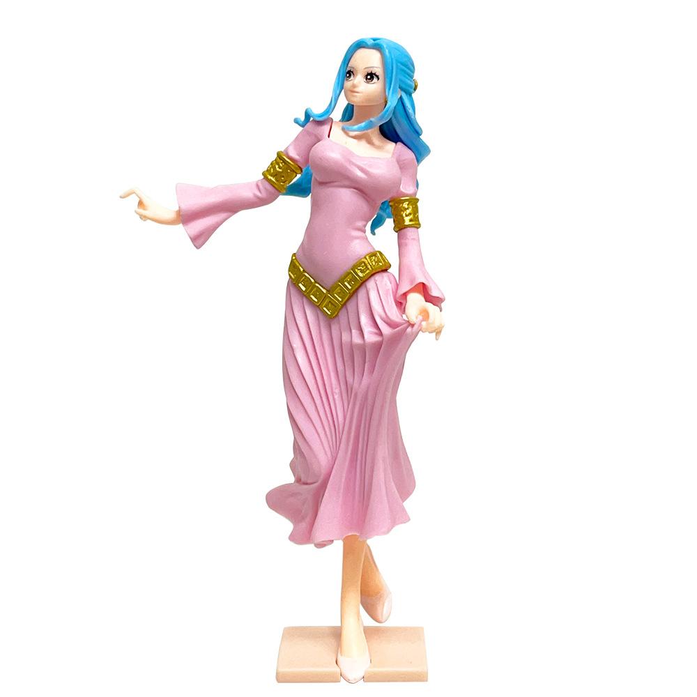 4 Types Anime ONE Piece Figurine Boa Hancock Nami Bathing PVC Action Figures Model Collection Dolls Toys Gifts