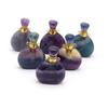 Exquisite Perfume Bottle Necklace Charms Fashion Irregular Natural Semi-precious Stones Fluorite Pendant for Jewelry Making DIY Necklace Accessories