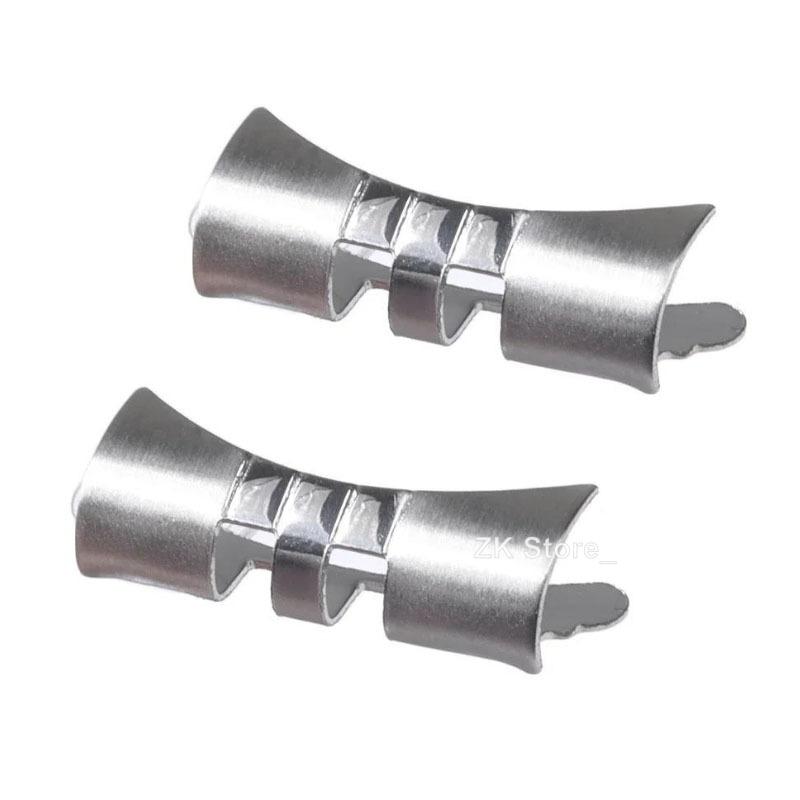 18/19/20/21/22mm Rostfria Stållänkar för Oyster Jubilee Böjd Platt Ändlänk för Seiko SKX007 SKX009 Bandadapter