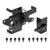 Quick Pin Door Bolt Automatic Latch Gate Lock Post Mount Bolts Heavy Duty Spring Steel Gravity Locking For Outdoor Fence Posts