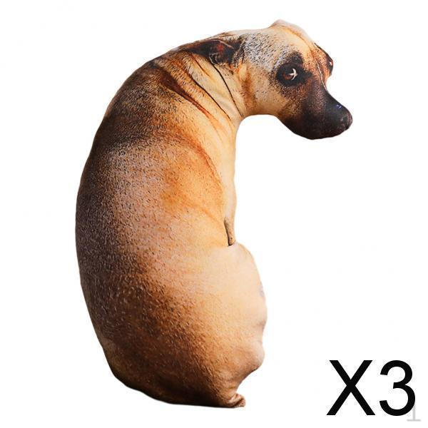 

3x Creative Toy Throw Pillow Birthday Gifts for Adults Kids Children Teens