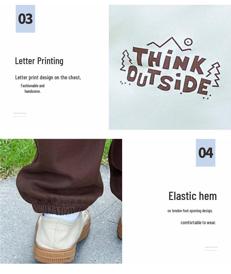 2025 Herbst Jungen Koreanischer Stil Dreiteiler: Modisches Baby-Sweatshirt & Mantel