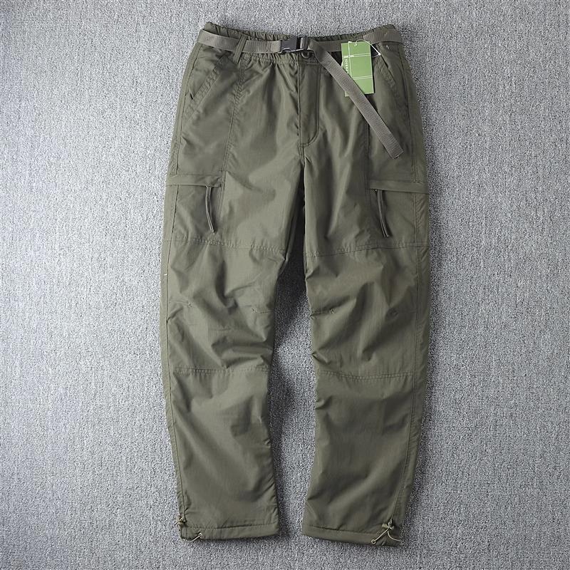 Men's Fleece-Lined Winter Ski Pants: Windproof, Waterproof, Thick Softshell for Cold Weather