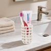 Linkidea Ceramic Countertop Toothbrush Minimalist Stand for Manual and Vanity Compatible with Reach Essentials and Cross Action Holder, Toothbrushes,