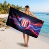 Stoke City FC Custom Beach Towel, Personalized Name Text Print, Football Logo Soft Quick‑Dry Towel Holiday Gift