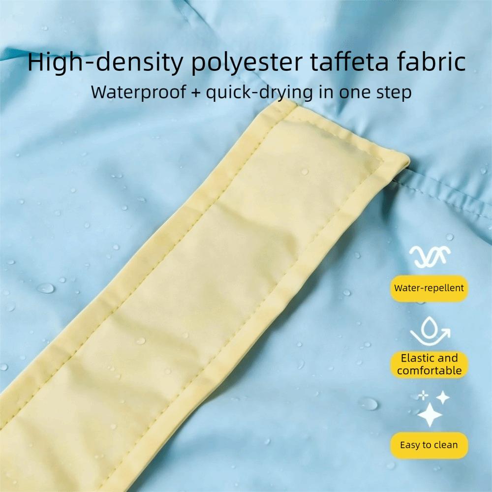 Waterproof Dog Hooded Raincoat Windproof Four-legged Raincoat Dog Rain Cloak Small Medium Dog