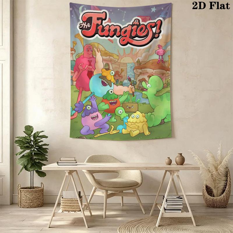 The Fungies Pattern Home Decor Tapestry, Wall Hanging, Decorative RV Wall Cloth.MGT0918624