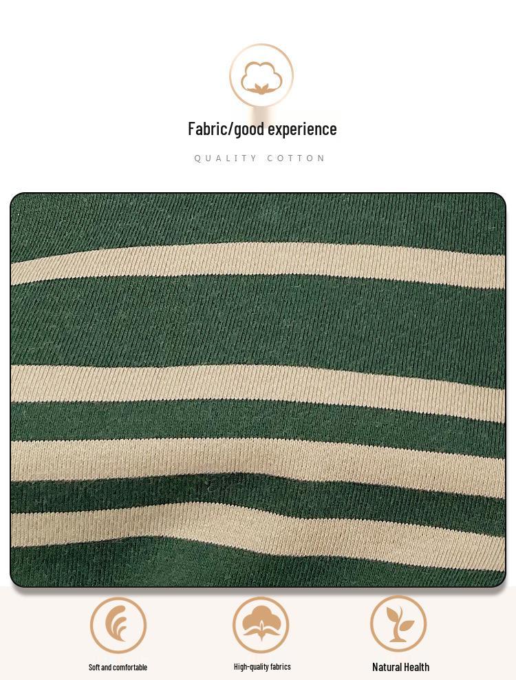 Customized 2024 Spring Kids' Striped Long Sleeve Unisex Korean Style Hoodie