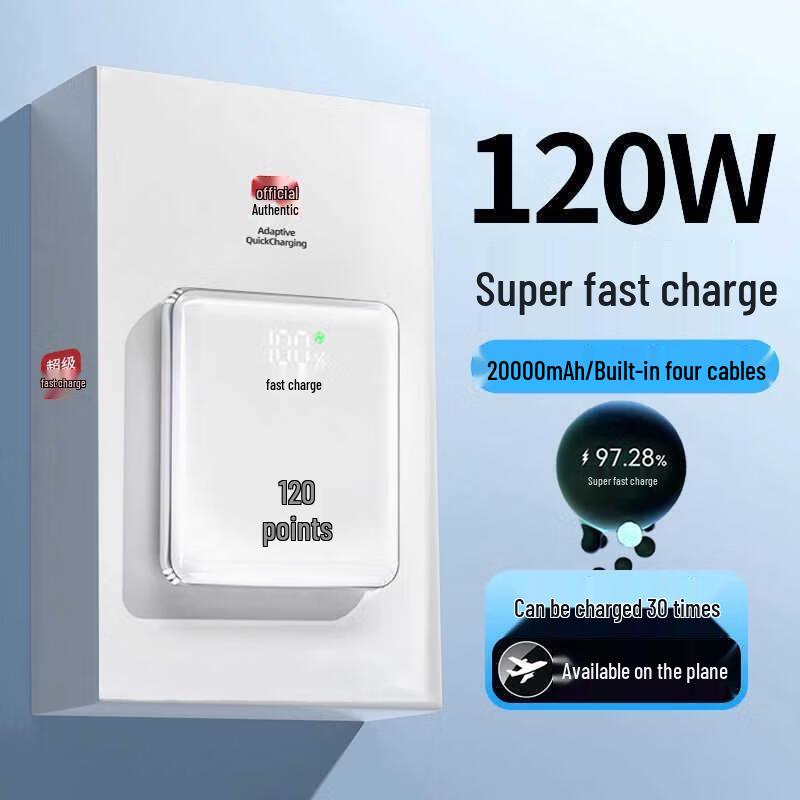 HANDUNYOU 30000mAh Super Fast Charging Power Bank