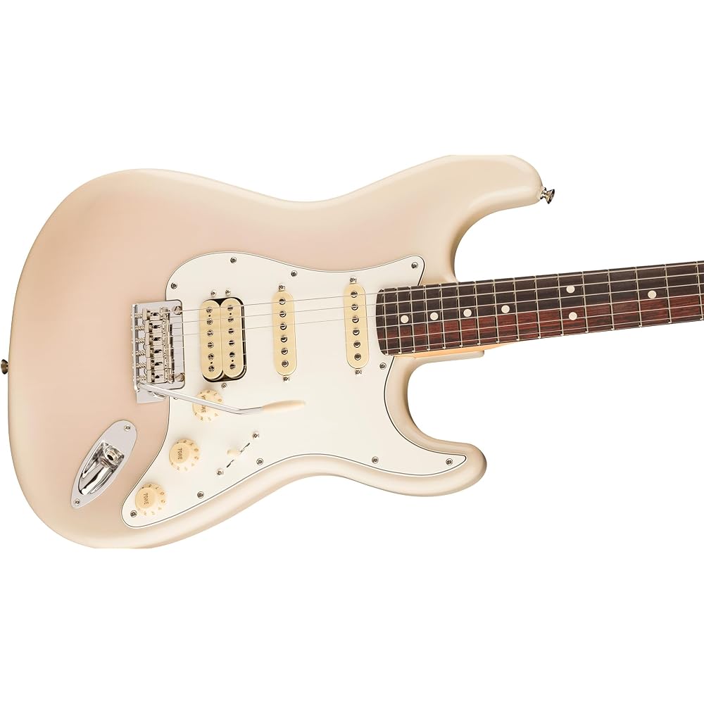 Fender Fender Electric Guitar Player II Stratocaster® HSS, Rosewood Fingerboard, White Blonde wit...