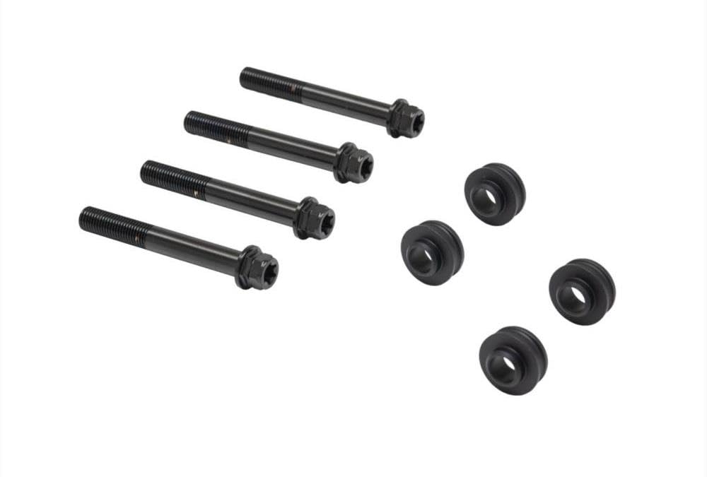 

Proto Brembo Offset Collar Mount Bolt Set for Caliper Hex B, Flange, Black, ZX-4RR/ZX-4R SE, 290 (Stock) (CBK-05BFB)