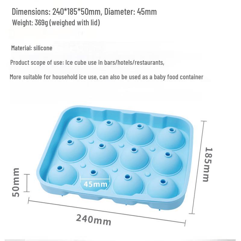 Silicone Ice Cube Molds & Trays