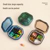 Portable 4-Compartment Mini Pill Organizer