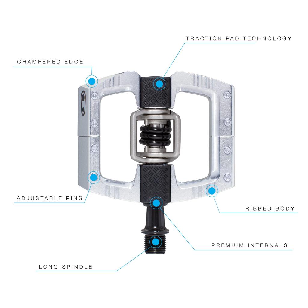 CRANK BROTHERS Mallet DH POLISHED LTD EDITION High Polish Silver