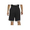 Nike Logo Print Drawstring Elastic Waist Basketball Shorts Men bottoms Black DX6138-010