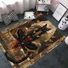 3D HD Printing Ancient Egyptian Cat God Majestic Carpet, Living Room and Bedroom Entrance Door Mat ,Home Decor Mat, Picnic Rug
