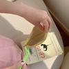 Kawaii Floral Travel Coin Purse Lipstick Cosmetic Small Storage Bag Cute Women Makeup Handbags Wallet Organizer Pouch Card Bags