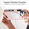 Crossbody Long Lanyard Flip Cards Sold Wallet Leather Case for iPhone 17 Pro Max 16 15 14 13 12 For Magsafe Shockproof Cover