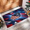 Atletico Madrid Printed Flannel Area Rug Non Slip Soft Polyester Floor Carpet Indoor Decor Mat for Bedroom Living Room Sofa Game Room Home Decoration