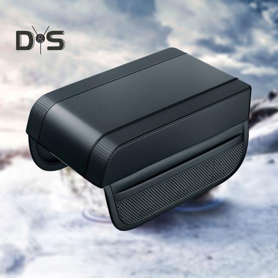 Universal Car Armrest Cushion Memory Cotton Armrest Box Mat Waterproof Auto Center Console Cover Pad Elbow Rest Box Covers for Driving Comfort Support