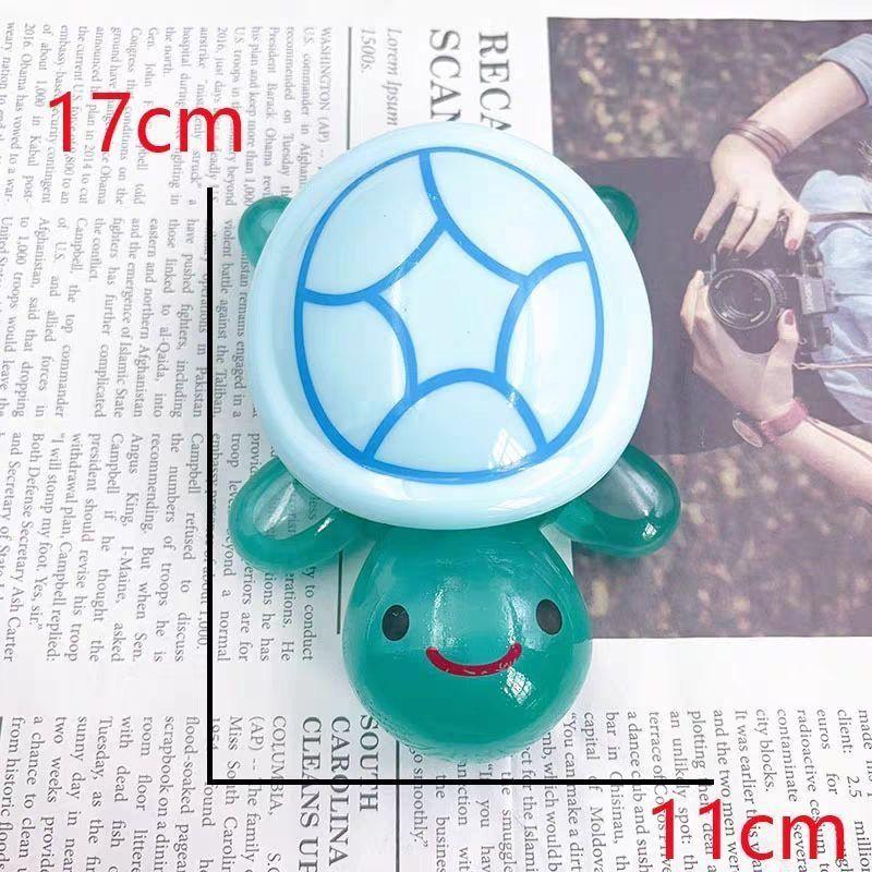 17cm Luminous Turtle Storage Box with Openable Lid Cute Cartoon Turtle Home Decor Craft Turtle Storage Case Oversized Turtle Toy