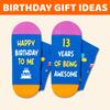 Zmart Birthday Gift Ideas for Teens - Socks for 13 14 15 16 17 Year Old Girls Boys