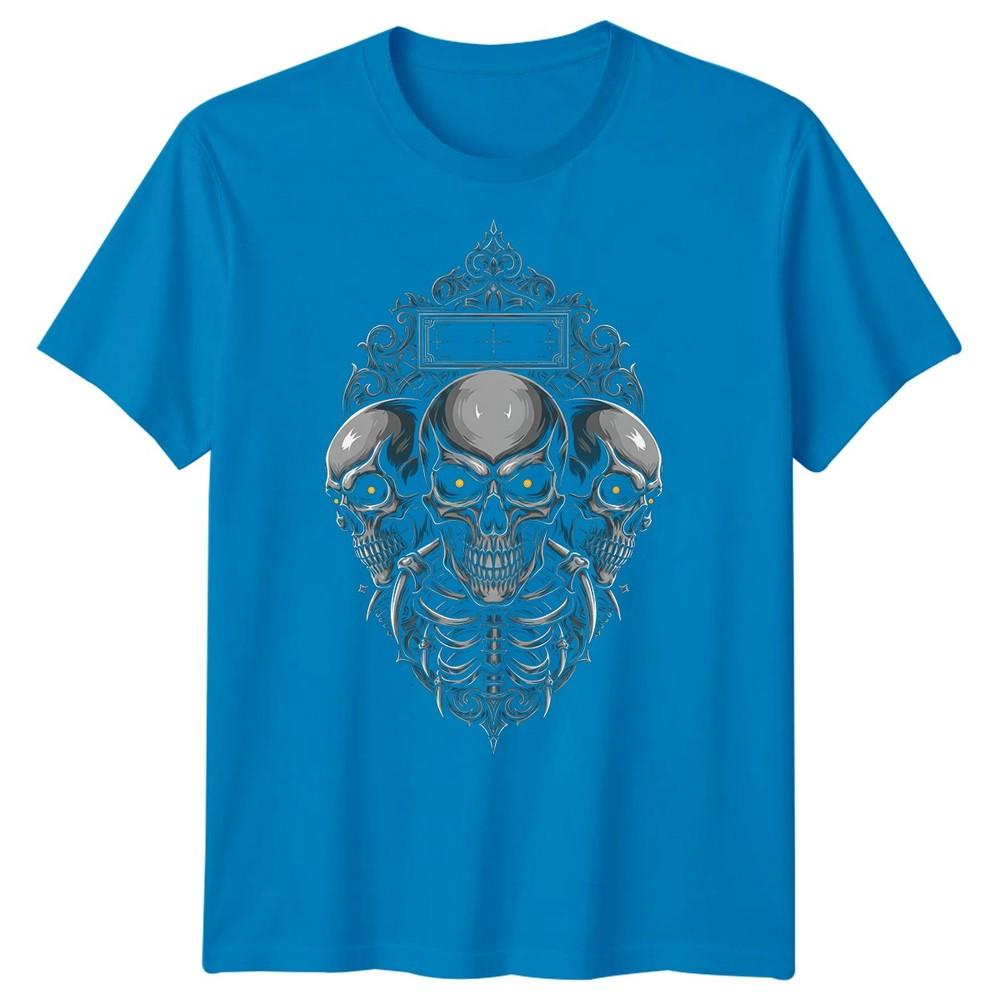 Skulls Dark Art Unisexs TShirt Ornate Graphic Tee