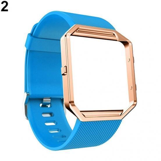 fitbit blaze straps rose gold
