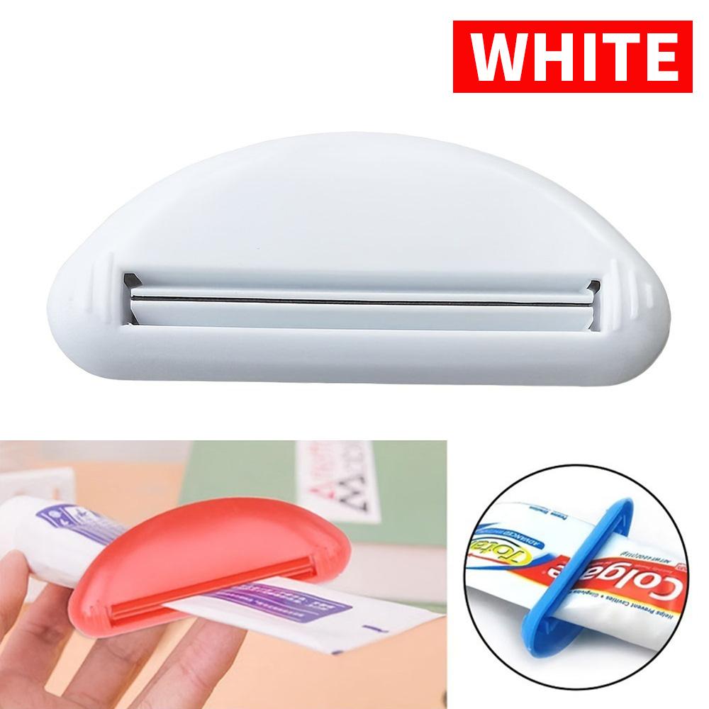 

4PCS/2PCS/1PC - Manual Toothpaste Squeezer, Facial Cleanser Squeezer, Large Toothpaste Clamp Squeezer белый