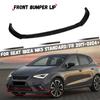 Front Bumper Splitter Lip Diffuser Body Kit Spoiler Trim For Seat Ibiza MK5 Standard/FR 6F KJ1 2017-2024+ Bodykit Tuning