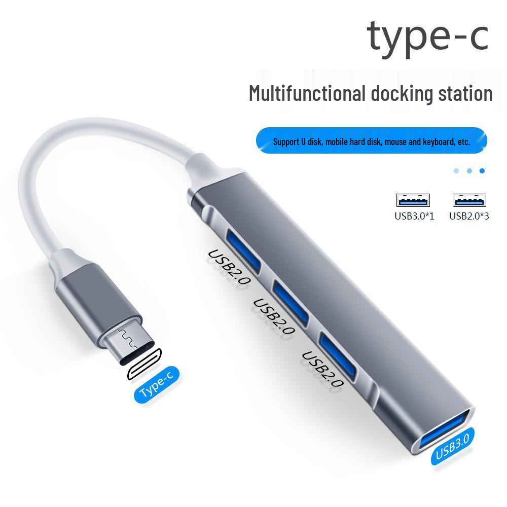 USB Type-C Multi-Function Hub with HDMI/VGA and USB 3.0 Ports