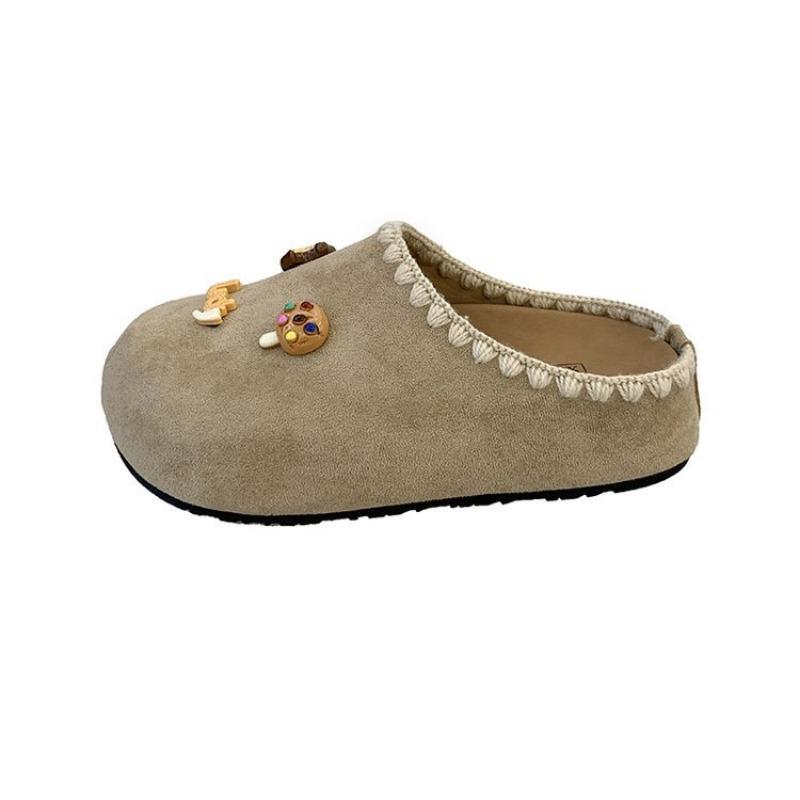 Cartoon Retro Boken Shoes, New Lazy Shoes, Headband Shoes, Travel Slippers