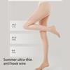 Breathable Sheer Tights with Reinforced Butterfly Crotch for Women See Through Ultrathin Silk Pantyhose Leggings Hosiery