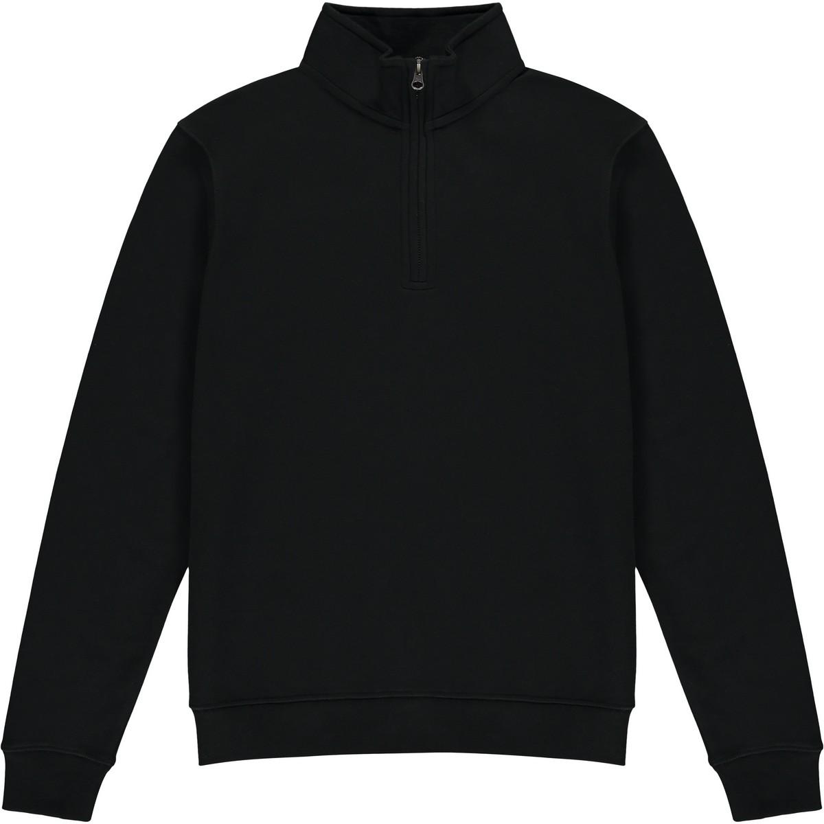 Kustom Kit Heren sweatshirt met kwartrits L