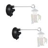 4 Pack Window Suction Cup Hanger for Bird Feeders and Wind Chimes and Plant Bird Feeder Hook with Strong Suction Cup