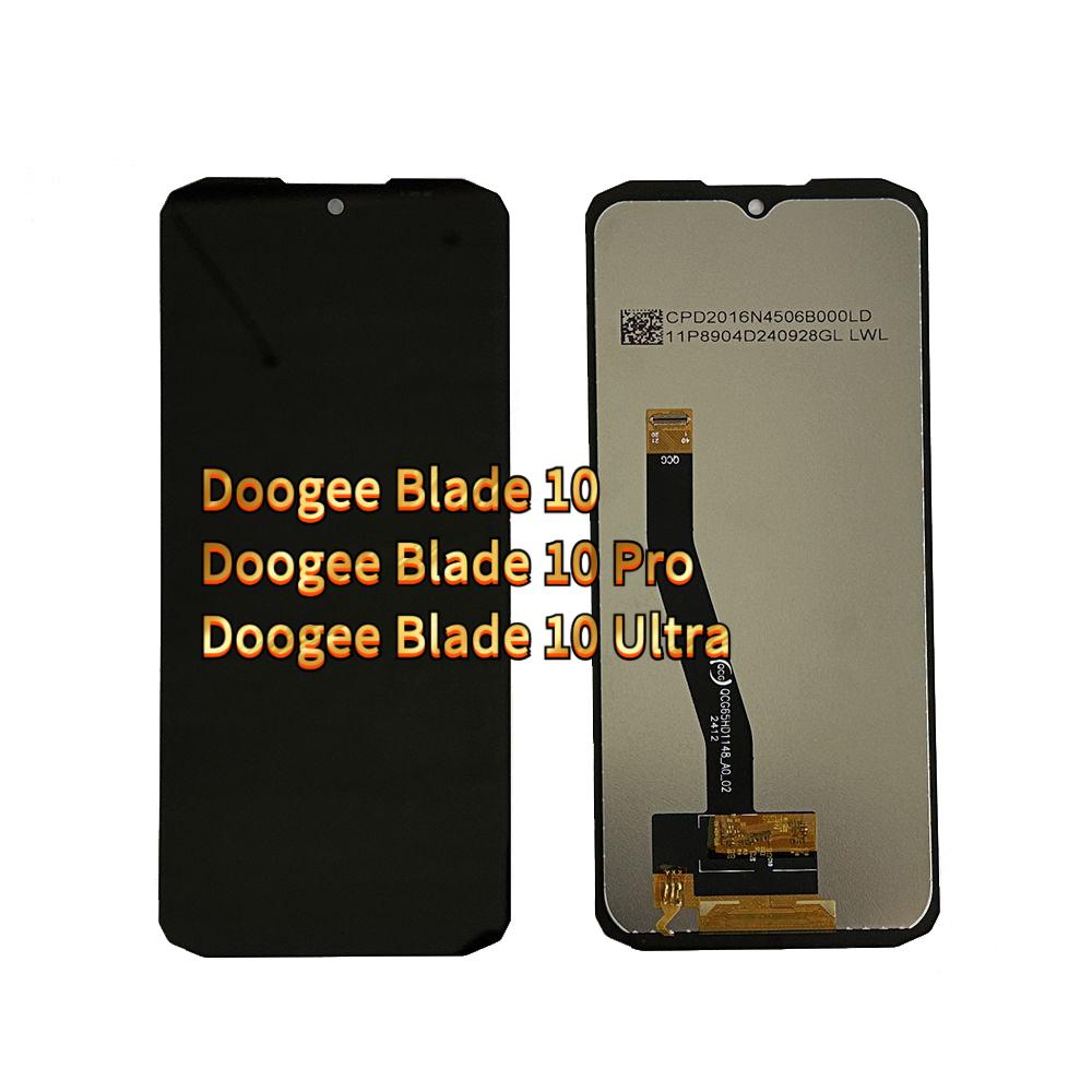 

Полный комплект ЖК-экрана и дигитайзера для Doogee Blade 10 Ultra;черный; + Инструменты