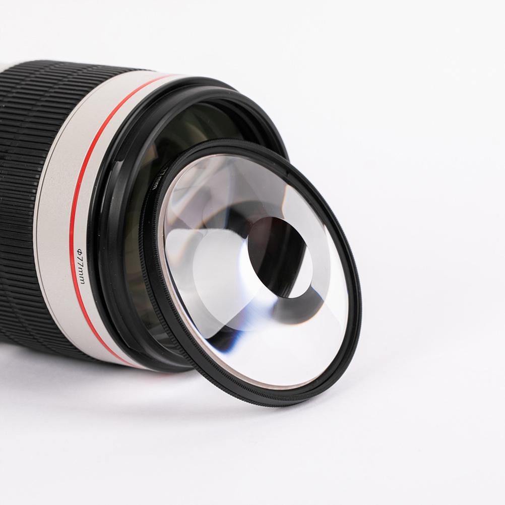 77mm Vortex Filter Effect Lens for DSLR Camera Photography Video