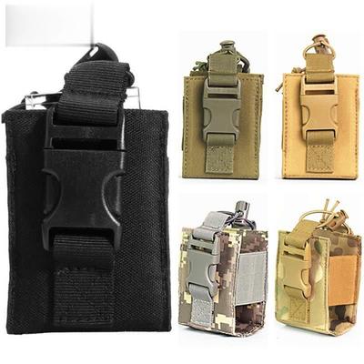 Tactical Molle Walkie-Talkie Cover: Multi-Function Military Outdoor Vest and Waist Accessory Bag