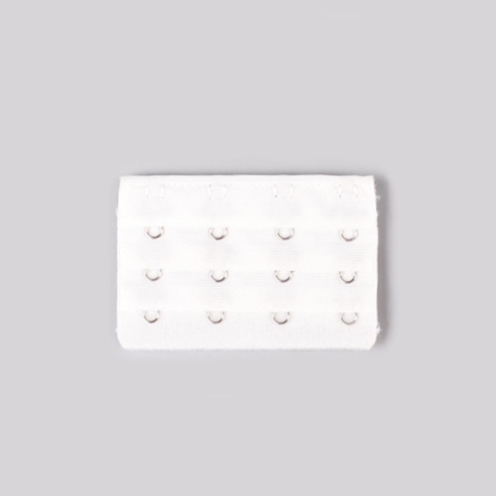 Bra Extender: 3x3, 3x4, 4x4 Rows Hooks, Lingerie Extension with Stainless Steel Back Closure